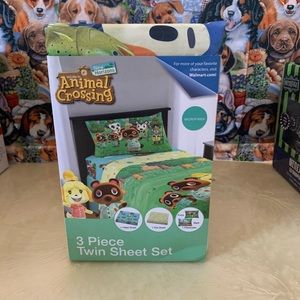 Animal crossing sheet set
